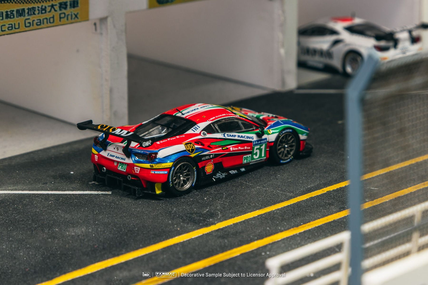 ELŐRENDELÉS - #TC-T64-071-16WEC51 - Ferrari 488 GTE 24h of Le Mans 2016 - G.Bruni / J.Calado / A. Pier Guidi, Multicolor