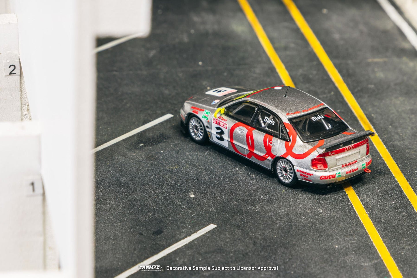 ELŐRENDELÉS - #TC-T64-077-96MGP03 - 1996 Audi A4 Quattro - #3 Frank Biela - Macau Guia Race Winner, Silver