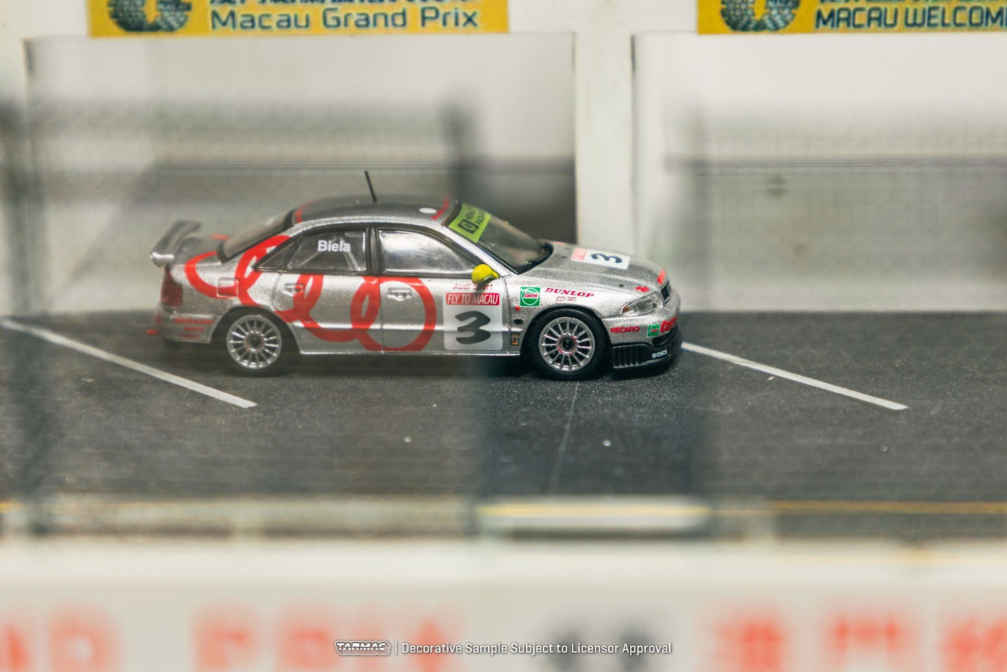 ELŐRENDELÉS - #TC-T64-077-96MGP03 - 1996 Audi A4 Quattro - #3 Frank Biela - Macau Guia Race Winner, Silver