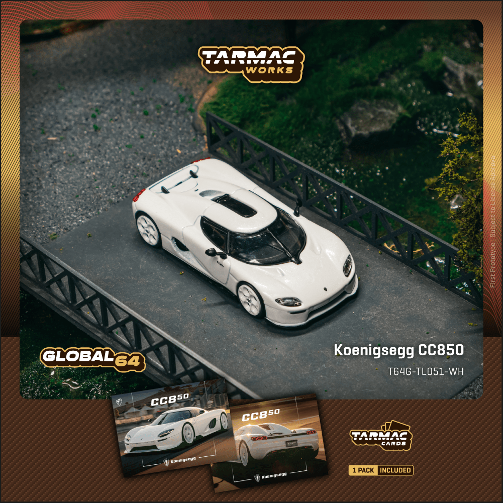 ELŐRENDELÉS - #TC-T64G-TL051-WH - Koenigsegg CC 850, White