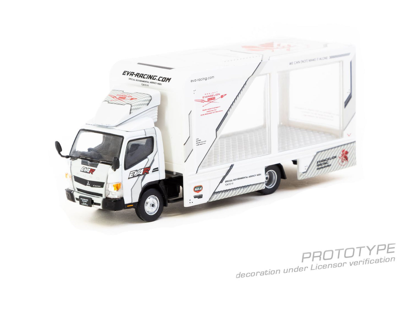 ELŐRENDELÉS -#TC-T64T-TL002-EVA - Mitsubishi Fuso Canter - EVA Racing, White