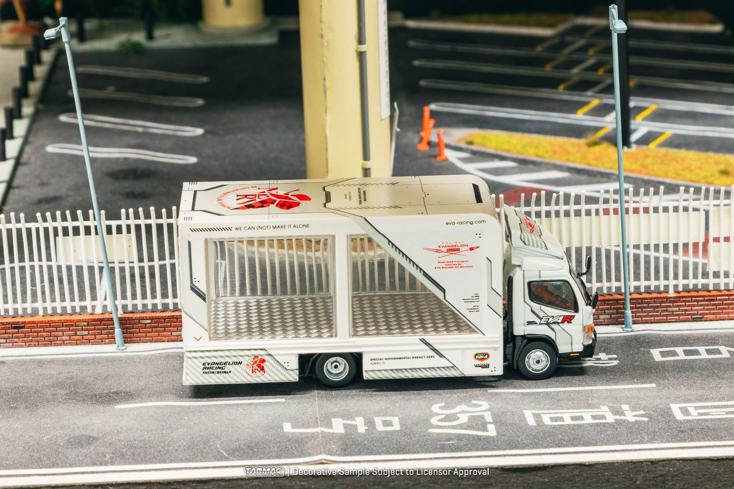 ELŐRENDELÉS -#TC-T64T-TL002-EVA - Mitsubishi Fuso Canter - EVA Racing, White