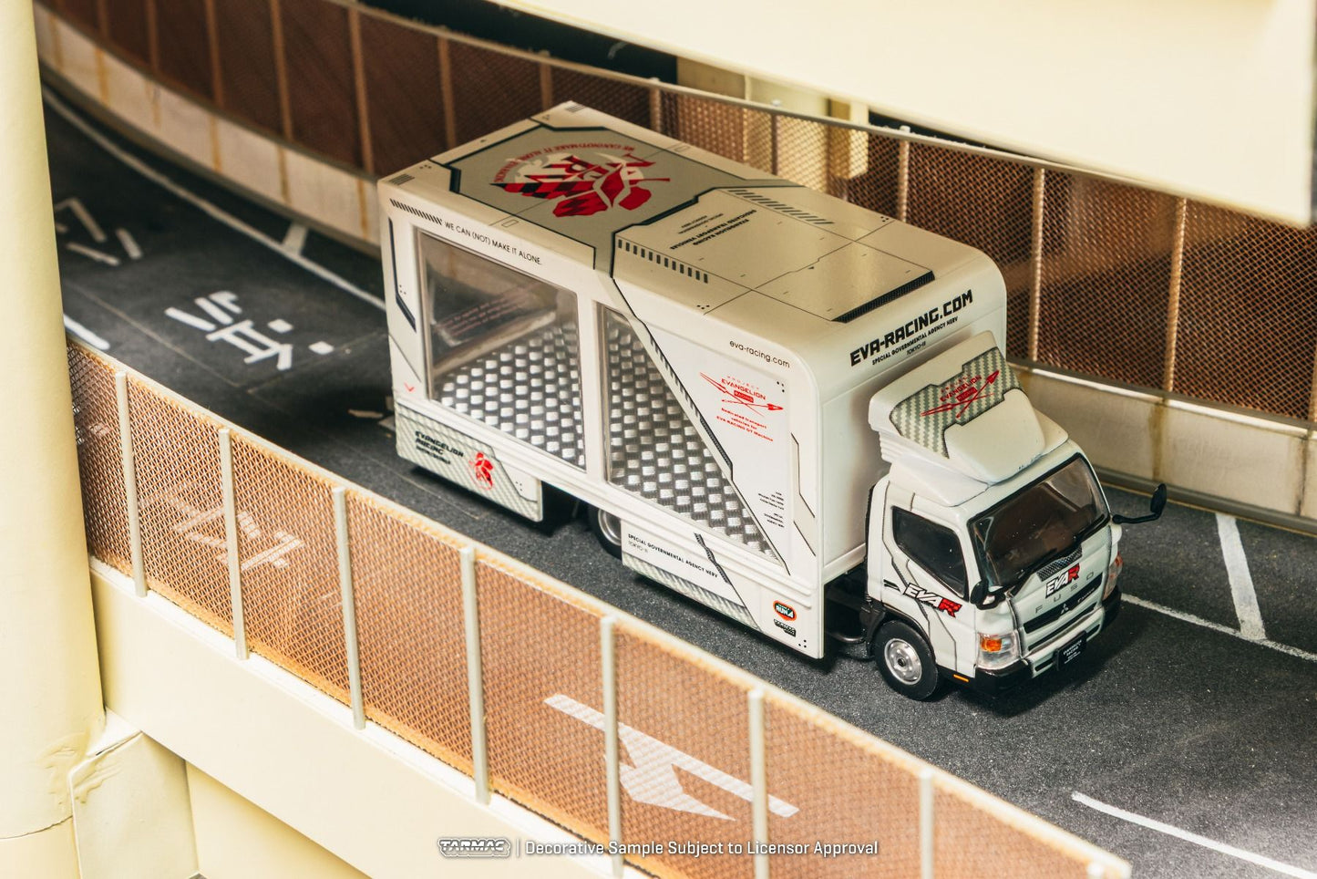 ELŐRENDELÉS -#TC-T64T-TL002-EVA - Mitsubishi Fuso Canter - EVA Racing, White