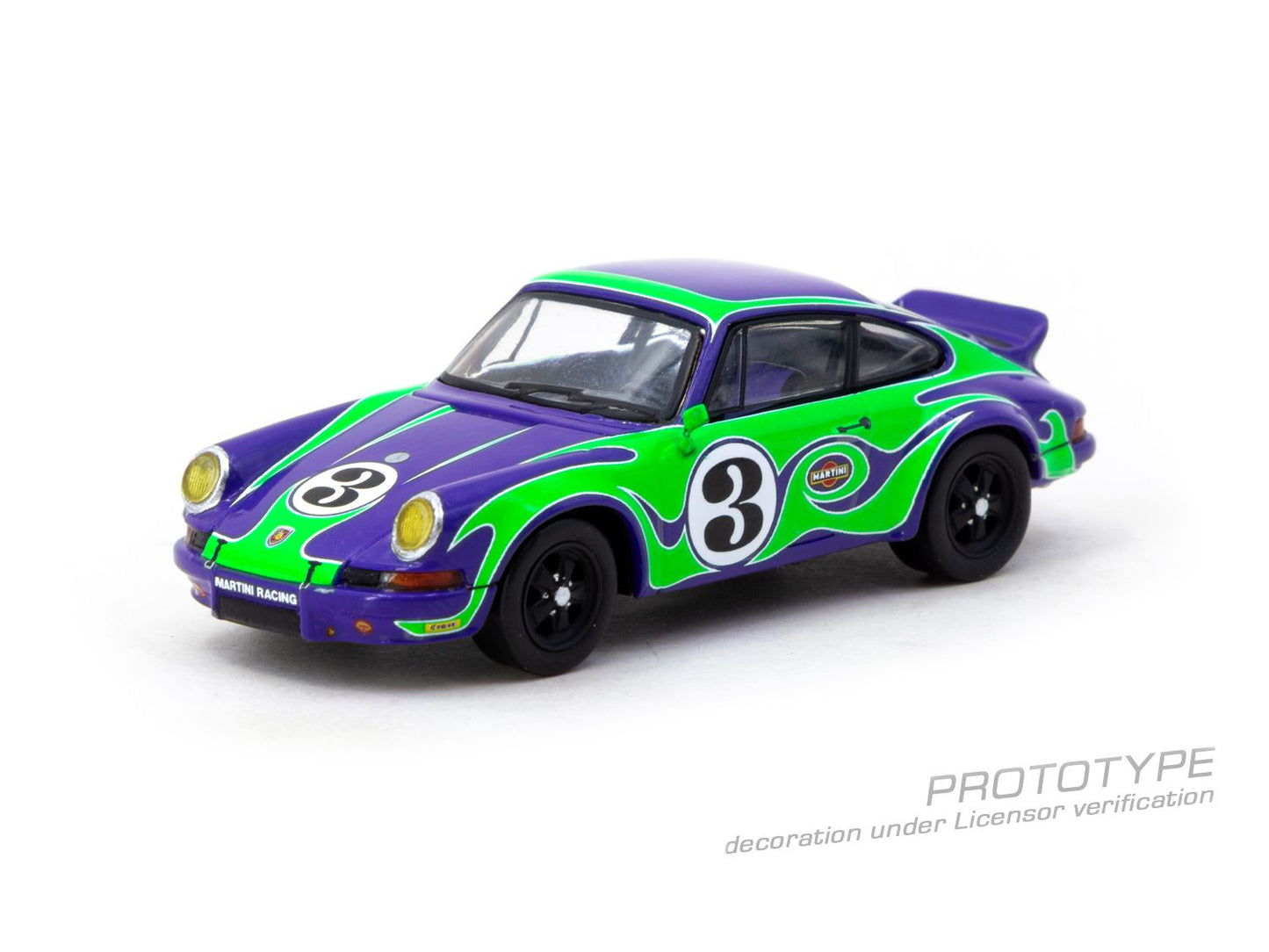 ELŐRENDELÉS - #TC-T64S-023-PSY - Porsche 911 2.8 RSR 3 Psychodelic, Purple/Green