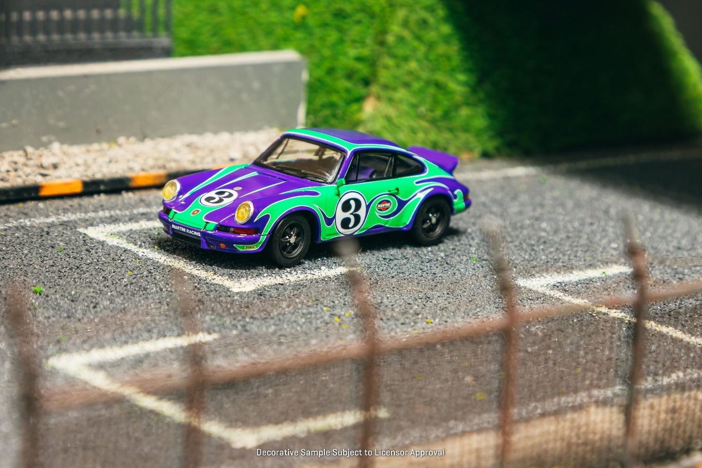 ELŐRENDELÉS - #TC-T64S-023-PSY - Porsche 911 2.8 RSR 3 Psychodelic, Purple/Green