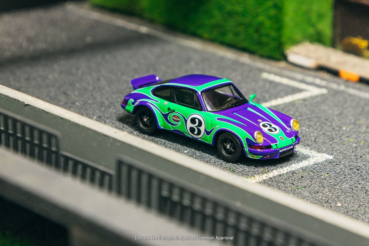 ELŐRENDELÉS - #TC-T64S-023-PSY - Porsche 911 2.8 RSR 3 Psychodelic, Purple/Green