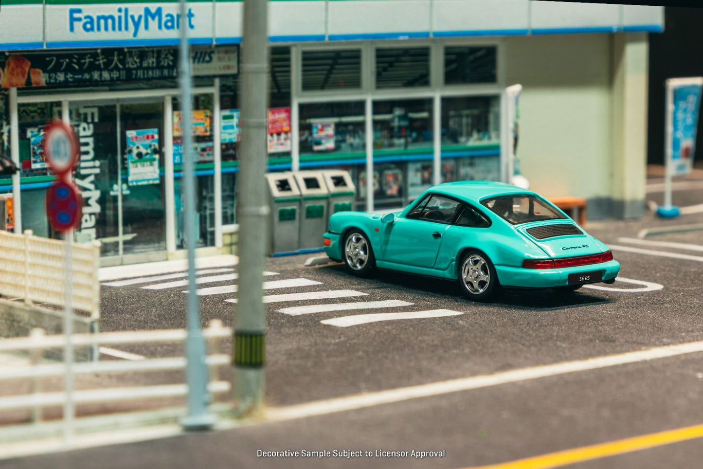 ELŐRENDELÉS - #TC-T64S-017-MG - Porsche 911 Carrera RS (964), Mint Green