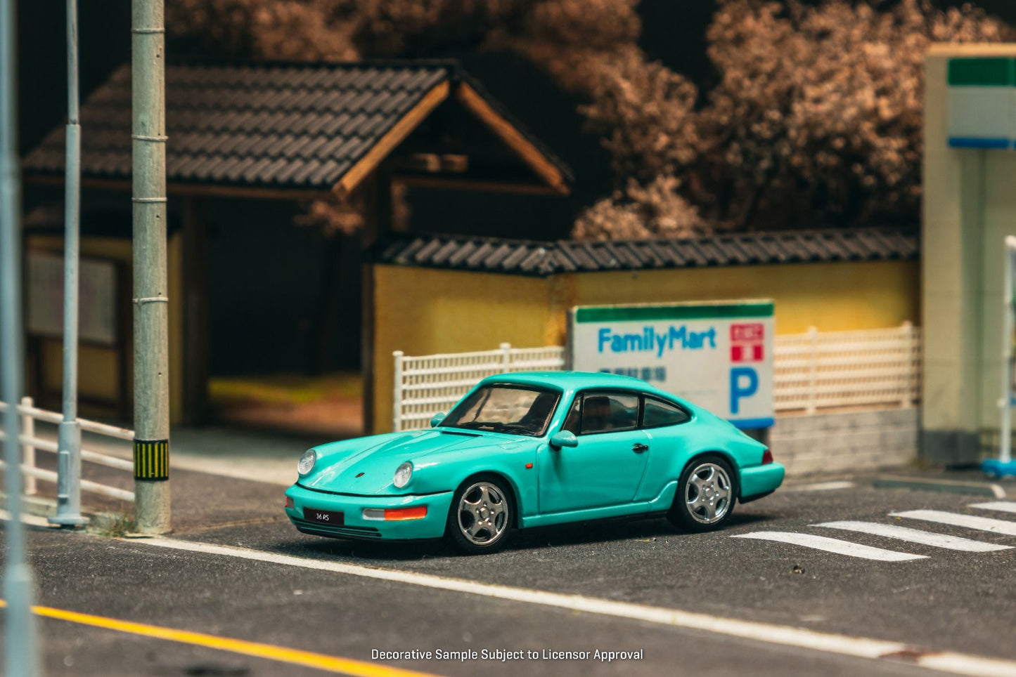 ELŐRENDELÉS - #TC-T64S-017-MG - Porsche 911 Carrera RS (964), Mint Green