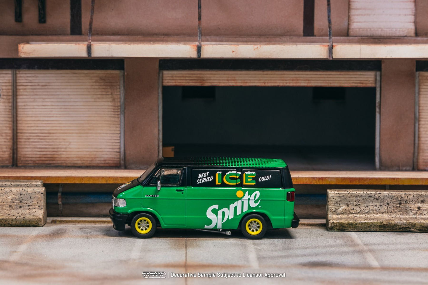 Dodge Van *Sprite Delivery Van*, Black/Green