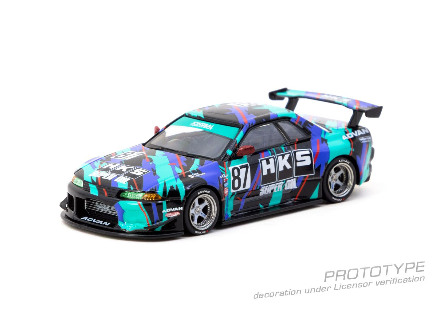 ELŐRENDELÉS - #TC-T64G-061-HKS - Nissan Skyline R32 Wide Body, HKS Livery
