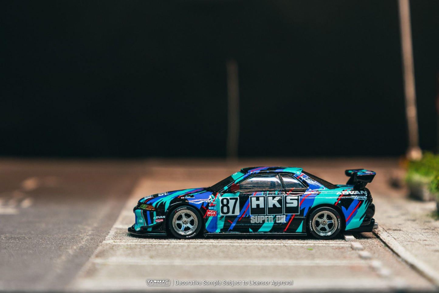 ELŐRENDELÉS - #TC-T64G-061-HKS - Nissan Skyline R32 Wide Body, HKS Livery