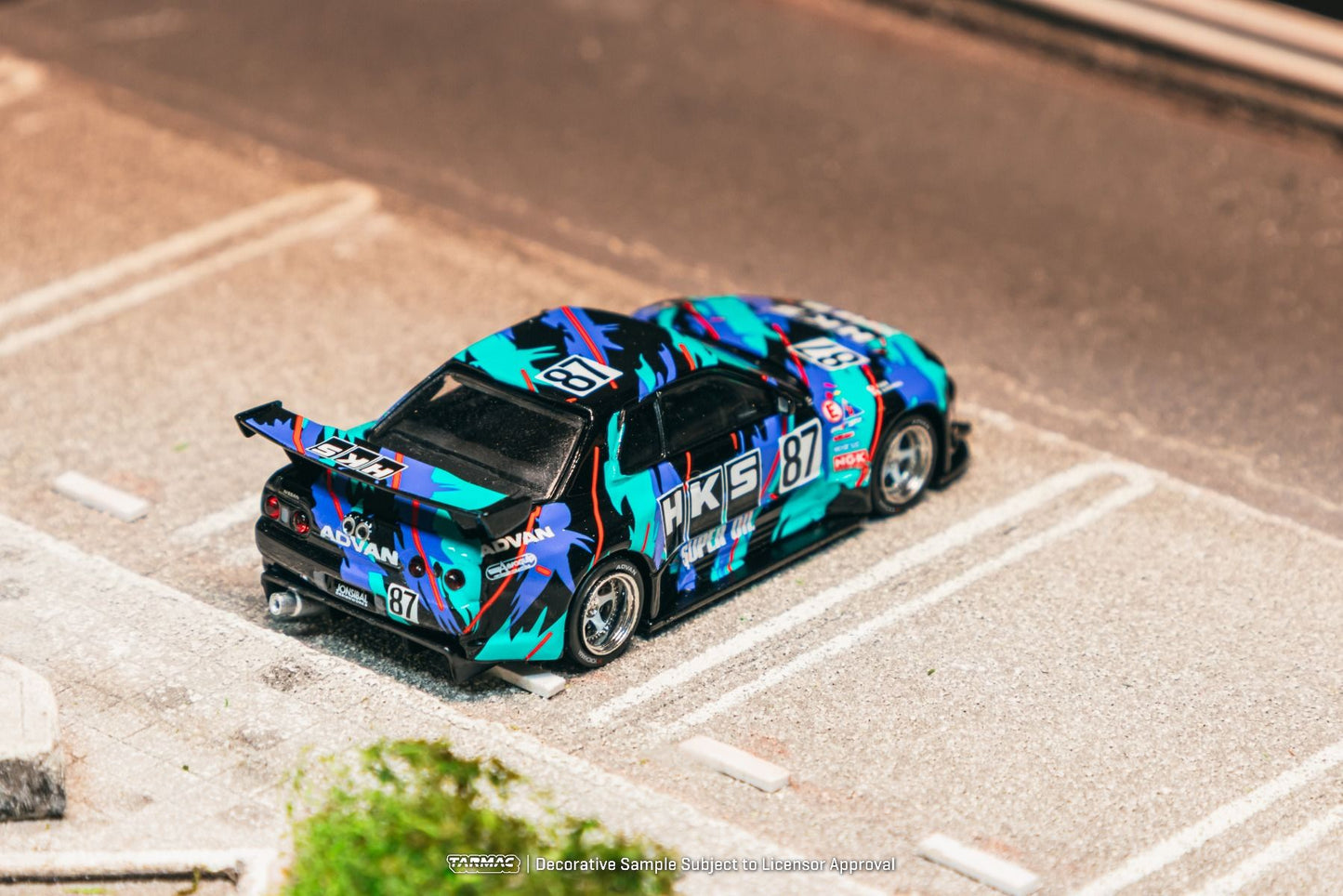 ELŐRENDELÉS - #TC-T64G-061-HKS - Nissan Skyline R32 Wide Body, HKS Livery