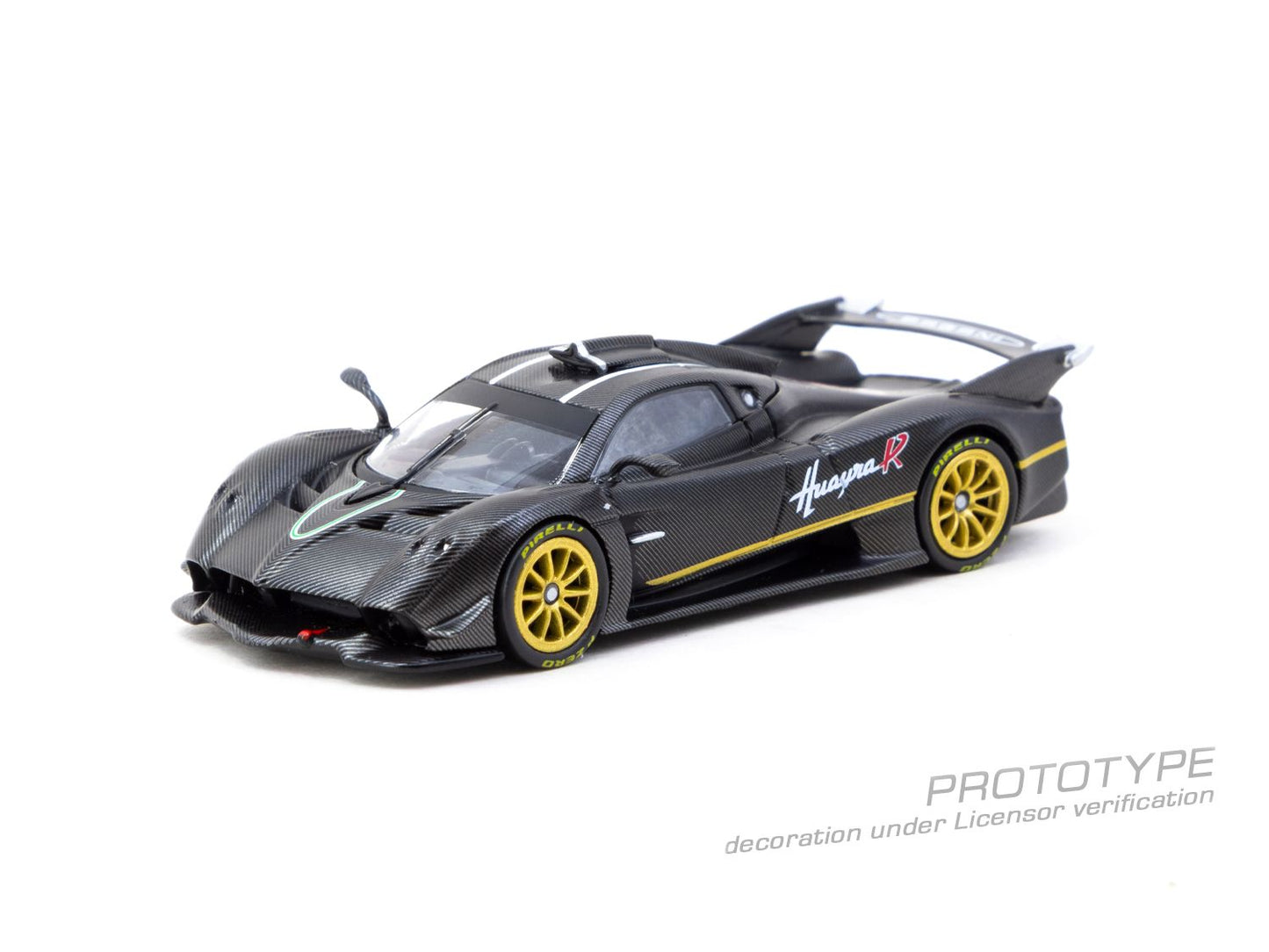 Pagani Huayra R, Matt Black Carbon Fiber