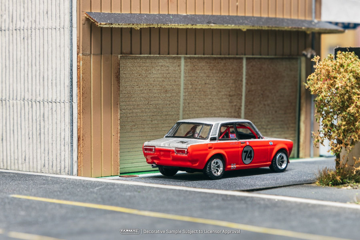 Datsun 510 #74 Daniel Wu, Trans-Am B-Sedan 2.5 Challenge 2023, Red/White