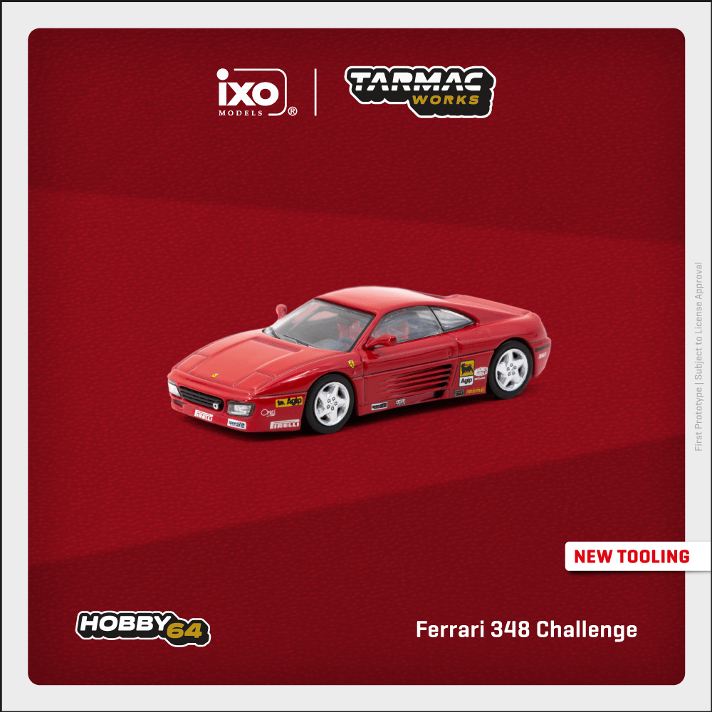 Ferrari 348 Challenge presentation, Red