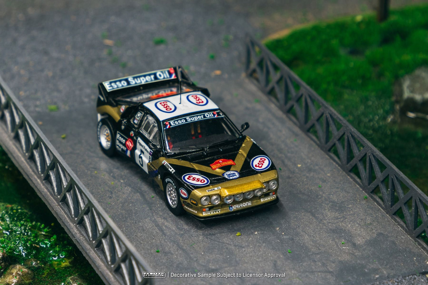 Lancia 037 Rally #5 F.Tabaton/L. Tedeschini Rally Catalunya 1985, Black/Gold
