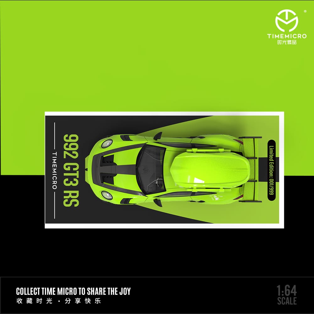 Time Micro - Porsche 911 (992) GT3 RS, Green