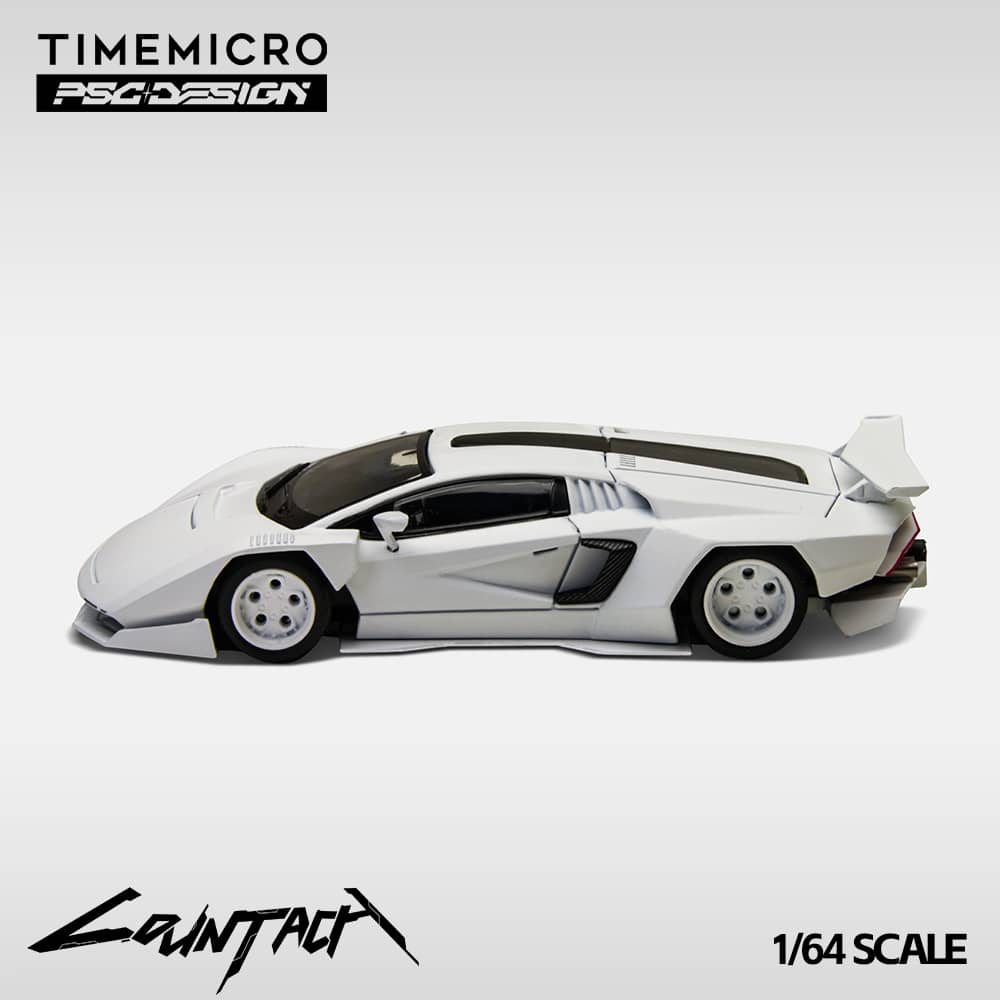 TimeMirco x PSC Design - PSC Design Concept Countach LPI800-4 "V" Ver. Mechanic Grey-White Color