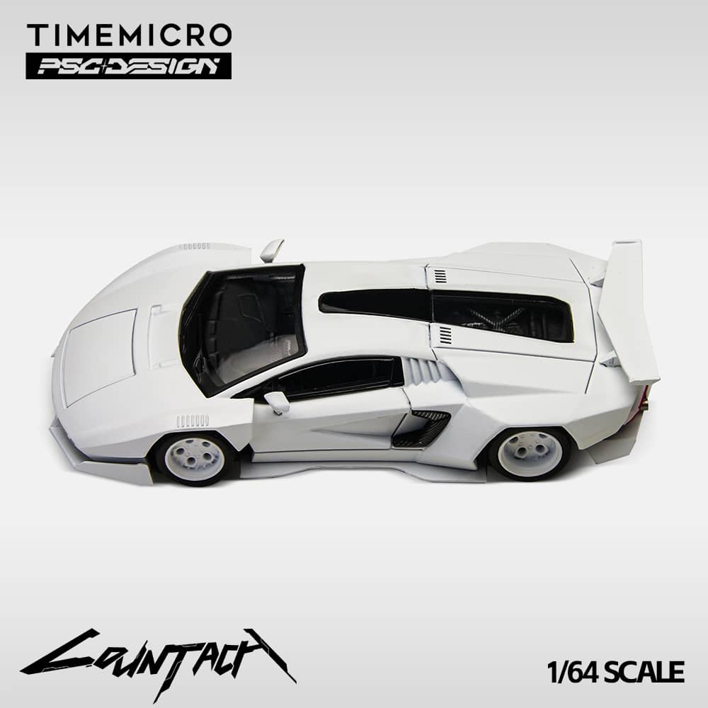 TimeMirco x PSC Design - PSC Design Concept Countach LPI800-4 "V" Ver. Mechanic Grey-White Color