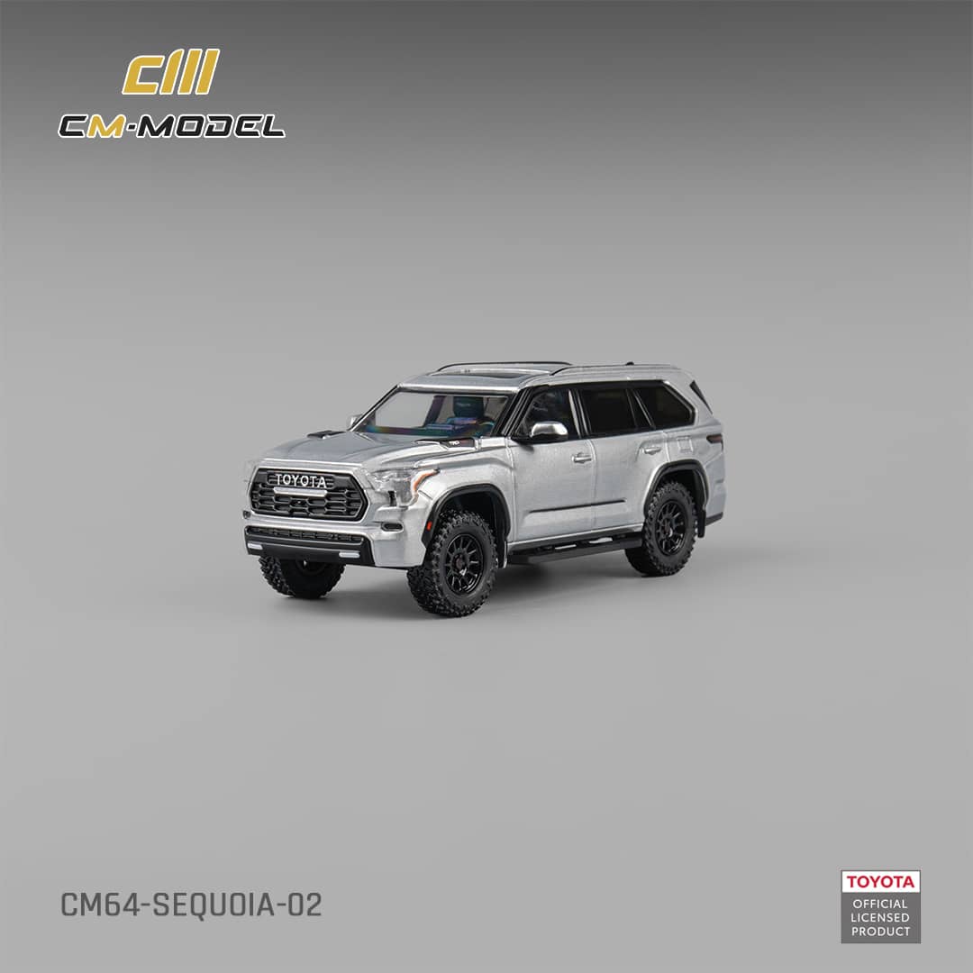 #CM64-SEQUOIA-02 Toyota Sequoia XK80 TRD Pro Ezüst