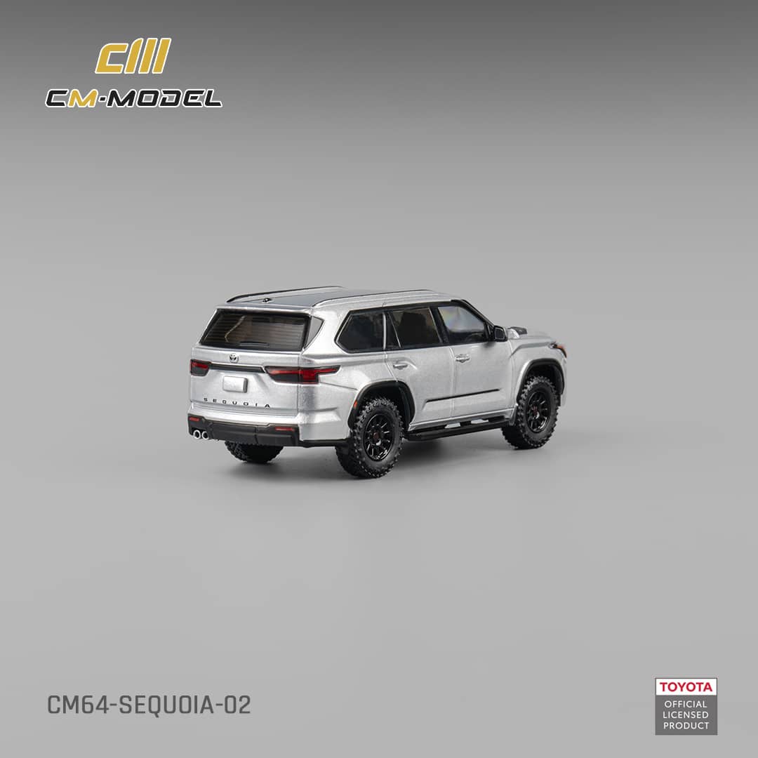#CM64-SEQUOIA-02 Toyota Sequoia XK80 TRD Pro Ezüst
