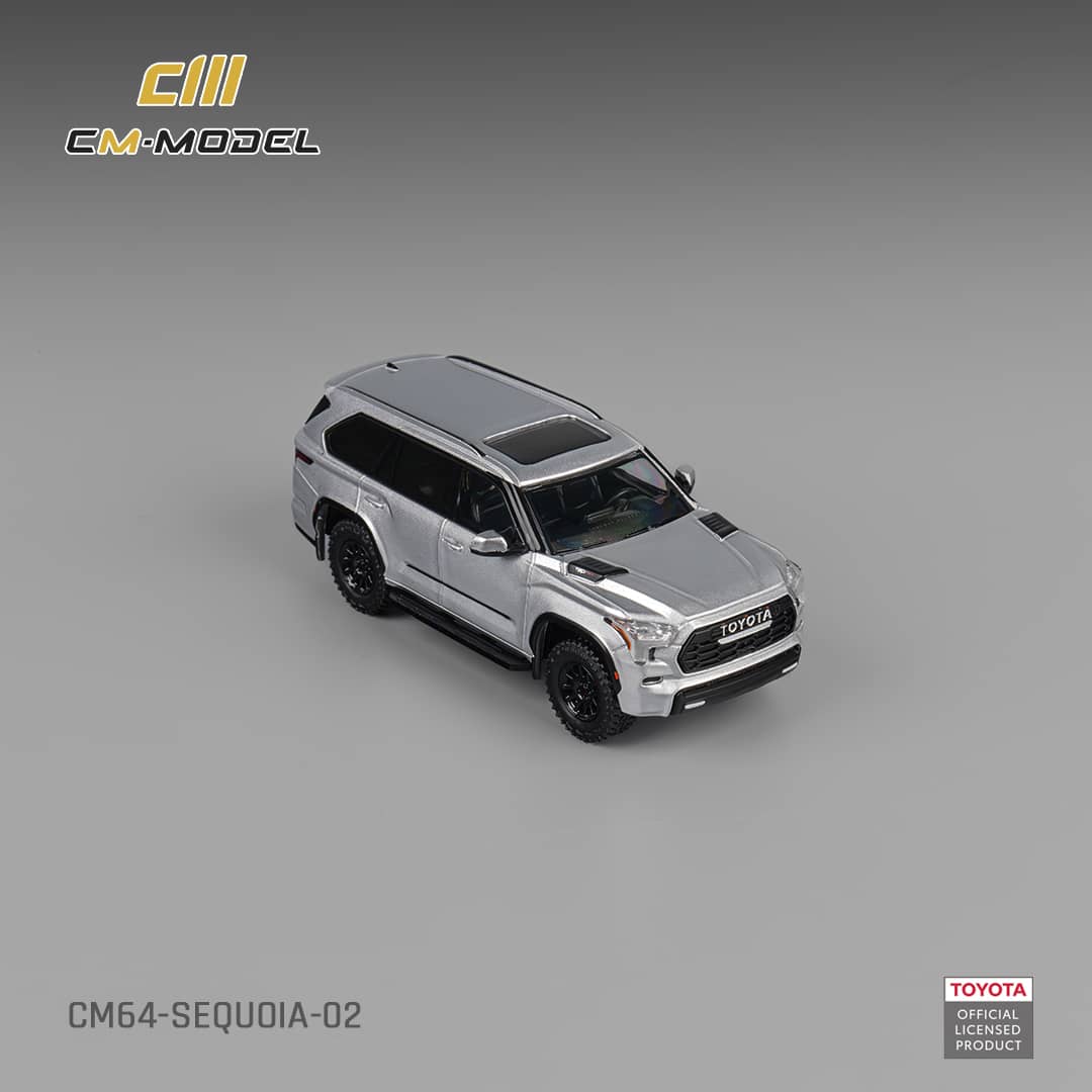 #CM64-SEQUOIA-02 Toyota Sequoia XK80 TRD Pro Ezüst