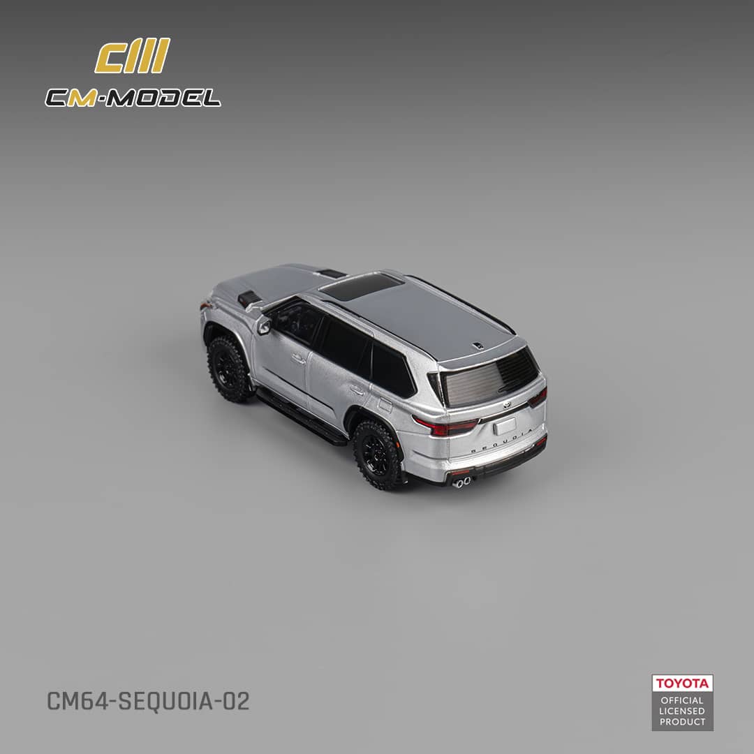 #CM64-SEQUOIA-02 Toyota Sequoia XK80 TRD Pro Ezüst