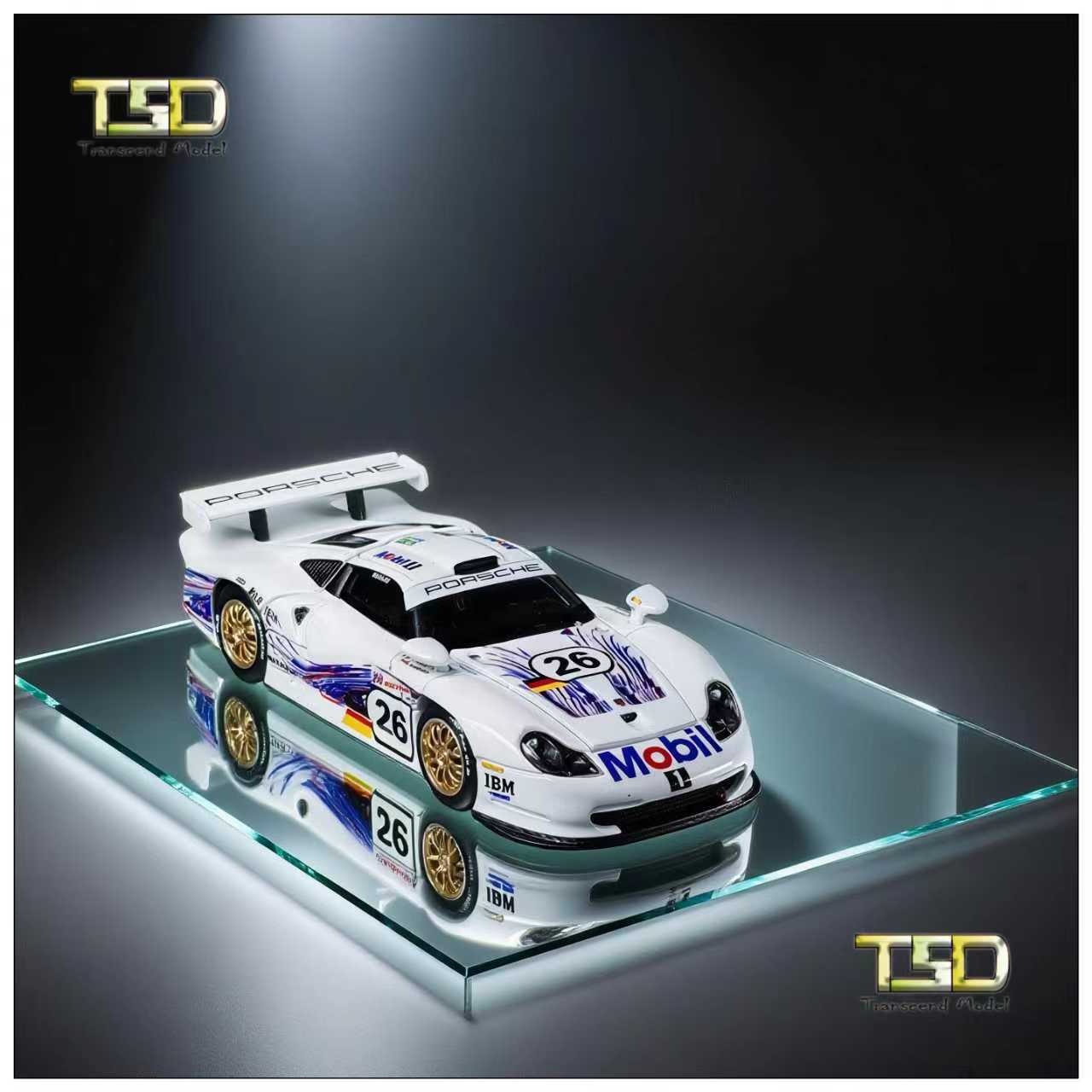 ELŐRENDELÉS - Transcend Model - Porsche 911 GT1 - Le Mans 1997, #26