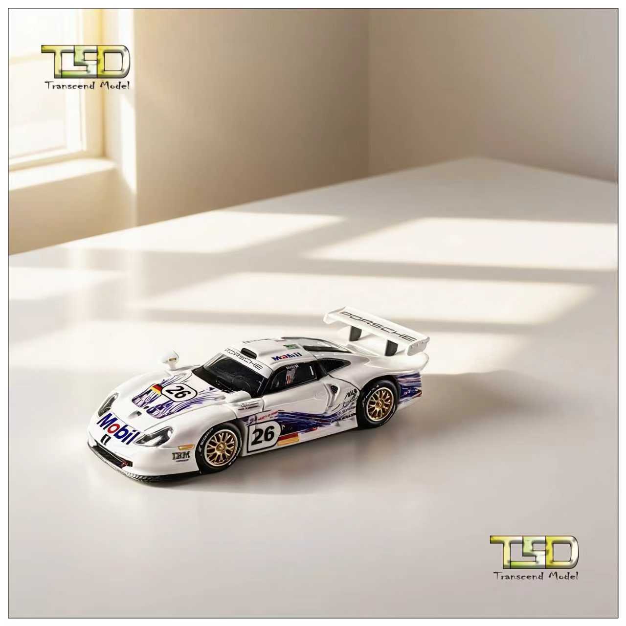ELŐRENDELÉS - Transcend Model - Porsche 911 GT1 - Le Mans 1997, #26