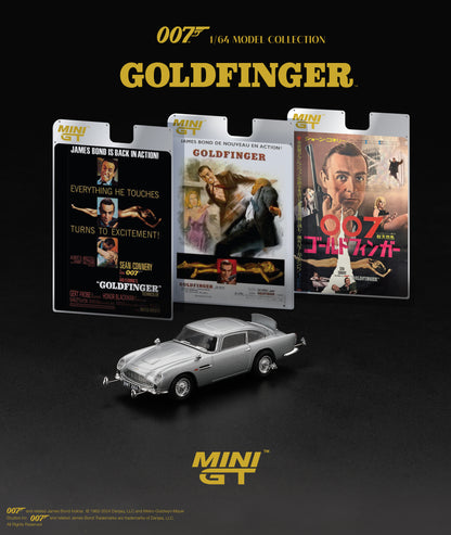 #900-007E - Aston Martin DB5 Goldfinger English Blister Packaging 1965