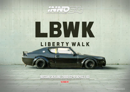 Nissan Skyline 2000 GT-R (KPGC110) *Kenmeri*, Black