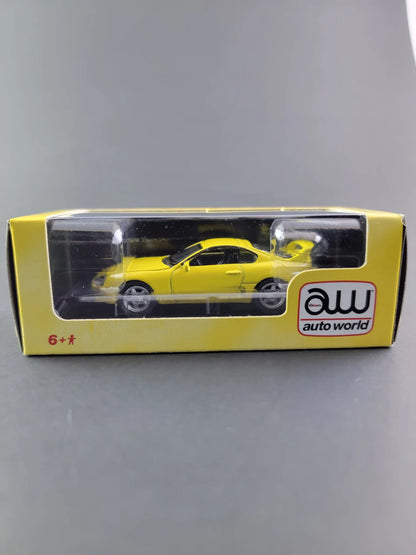 toyota supra yellow boxed