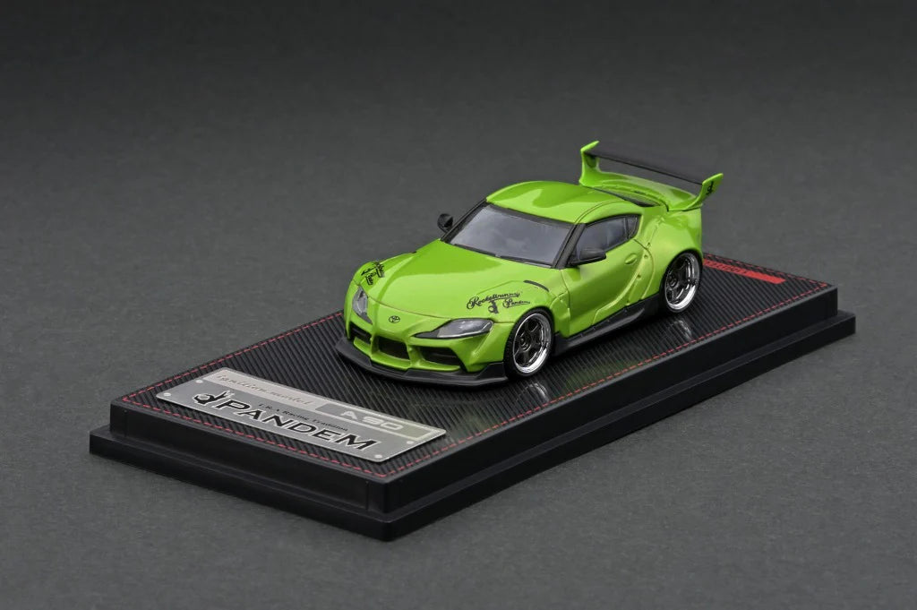 toyota supra 190 green metallic front