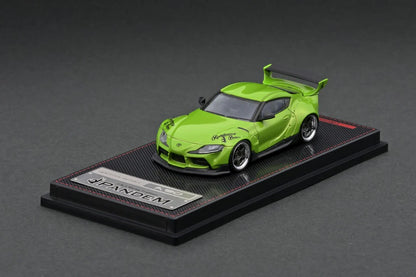 toyota supra 190 green metallic front