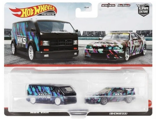 2 pack hks mkb van nissan skyline gtr bcnr33