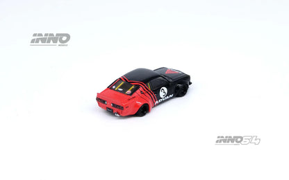LBWK Mazda RX3 Savanna *Advan Livery* Fekete-Piros