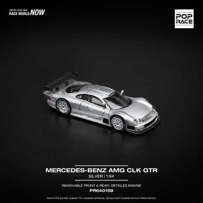 Mercedes-Benz AMG CLK GTR, Silver