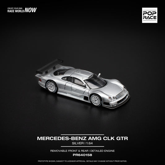 Mercedes-Benz AMG CLK GTR, Silver