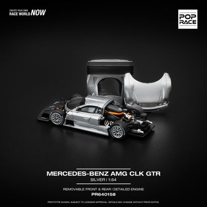 Mercedes-Benz AMG CLK GTR, Silver