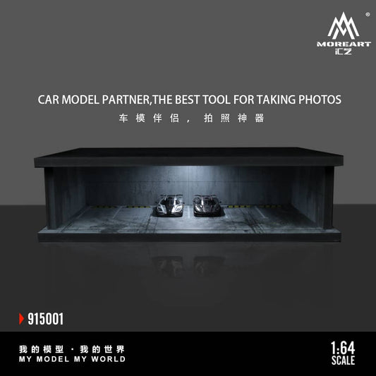  ABS Underground Parking Lot Theme with LED Light
