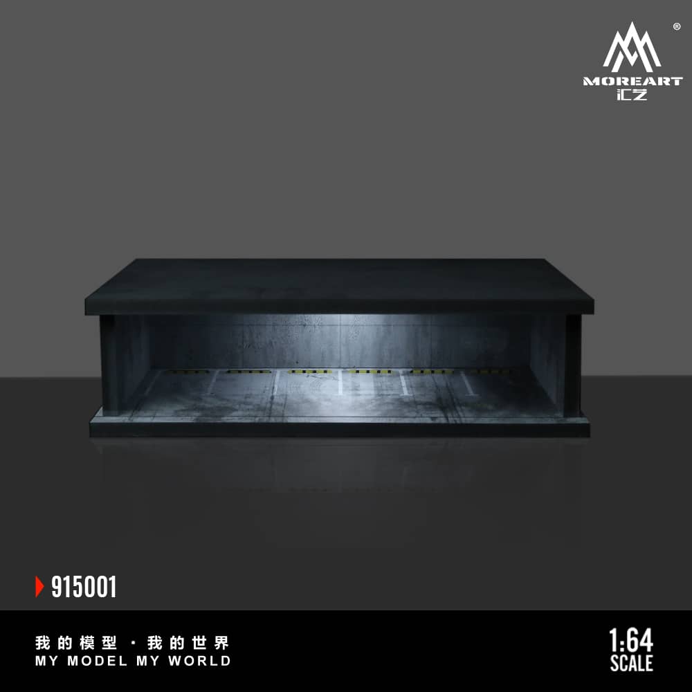  ABS Underground Parking Lot Theme with LED Light 5