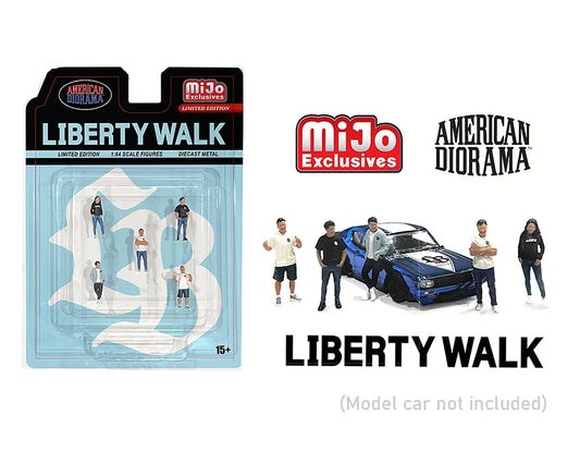 Team Liberty Walk Figure set of 5 Figures