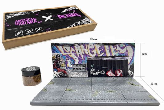 Diorama Street Art LA Graffiti
