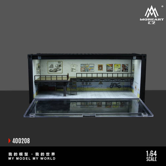 #MO400208 - Assembly Diorama ABS Container with LED Light Maintenance Theme Livery C