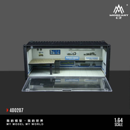 #MO400207 - Assembly Diorama ABS Container with LED Light Maintenance Theme Livery B
