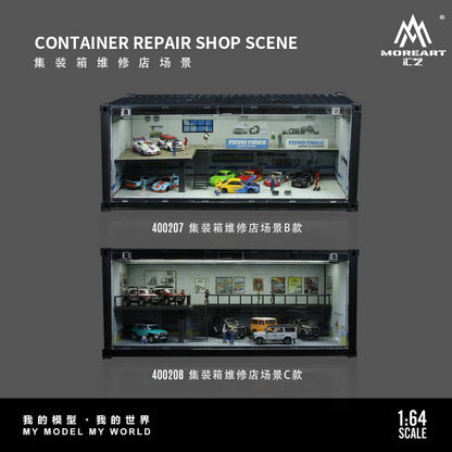 #MO400208 - Assembly Diorama ABS Container with LED Light Maintenance Theme Livery C
