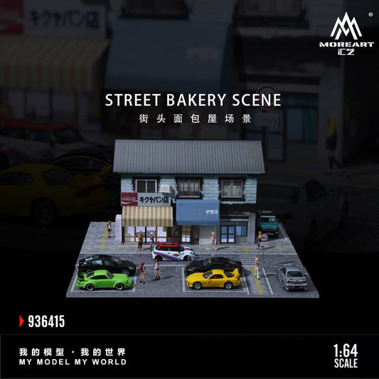 #MO936415 - Assembly Diorama Street Bakery Theme with LED Light