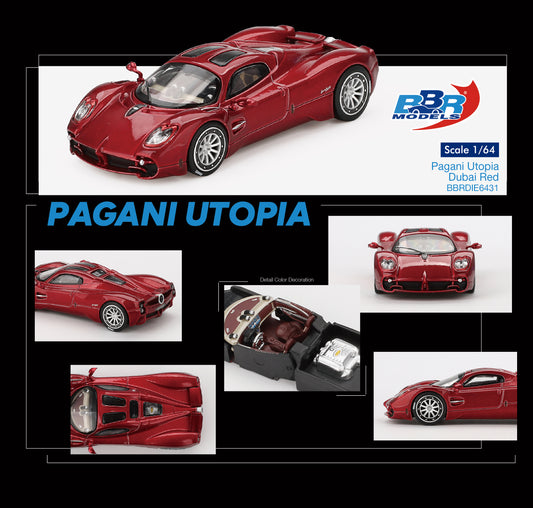 Pagani Utopia Dubai Red 2023