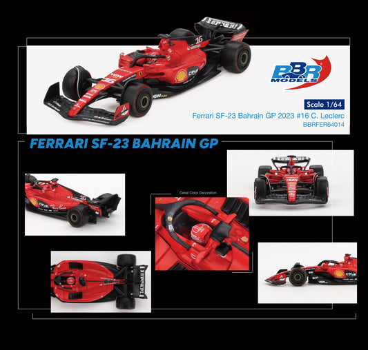 Ferrari SF23 #16 C. Leclerc Bahrain GP 2023