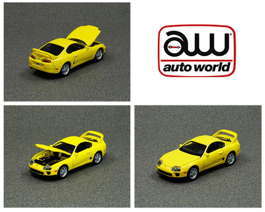toyota supra yellow